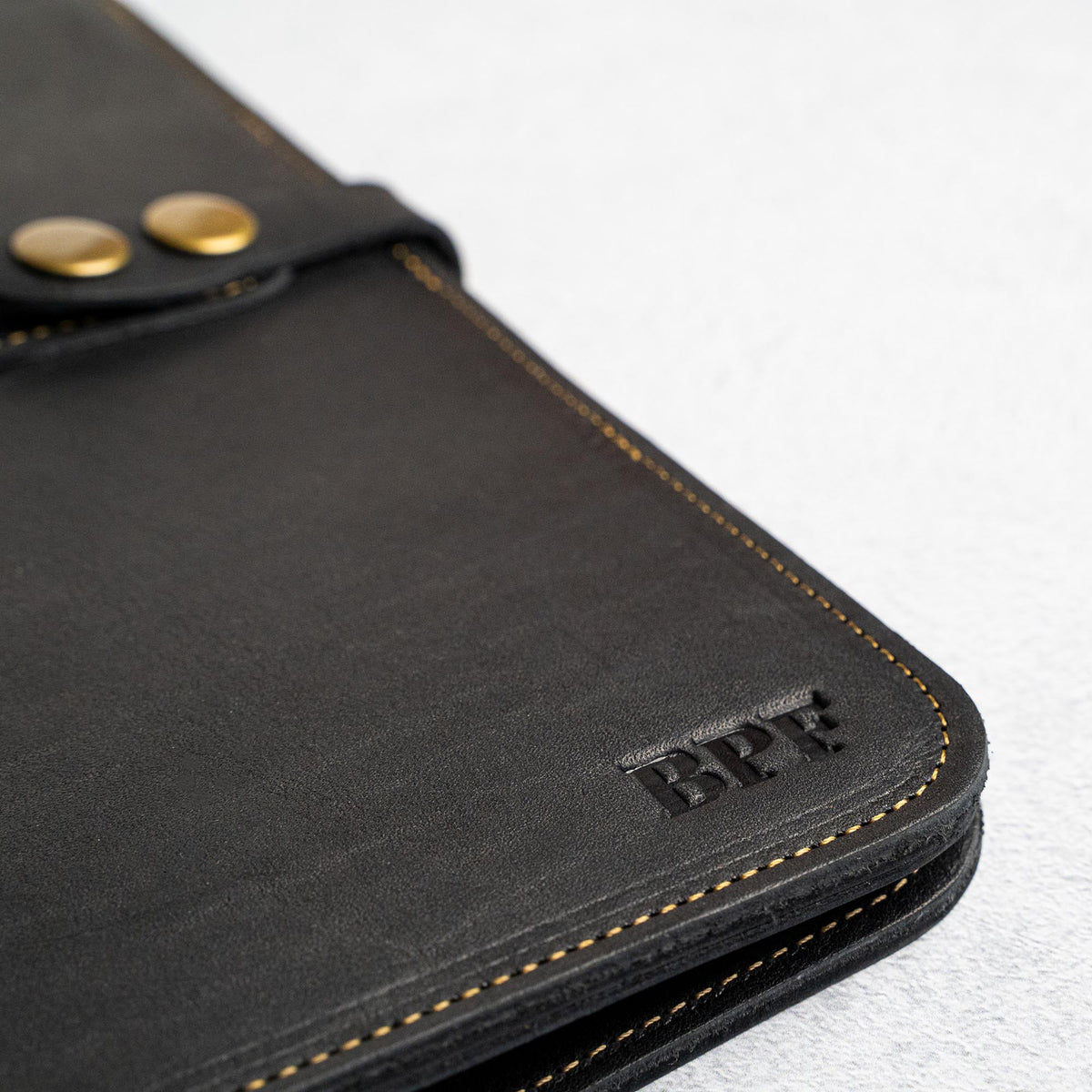 Your Logo + Our Leather - The Vanderbilt 2.0 Fine Leather Portfolio Padfolio - Custom Logo + Corporate Gifting