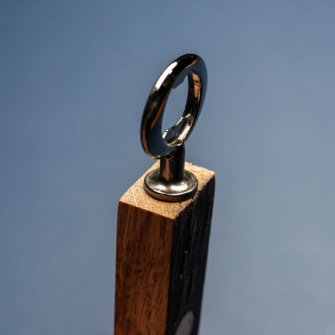 Personalized Bottle Opener Made From Tennessee Whiskey Barrel