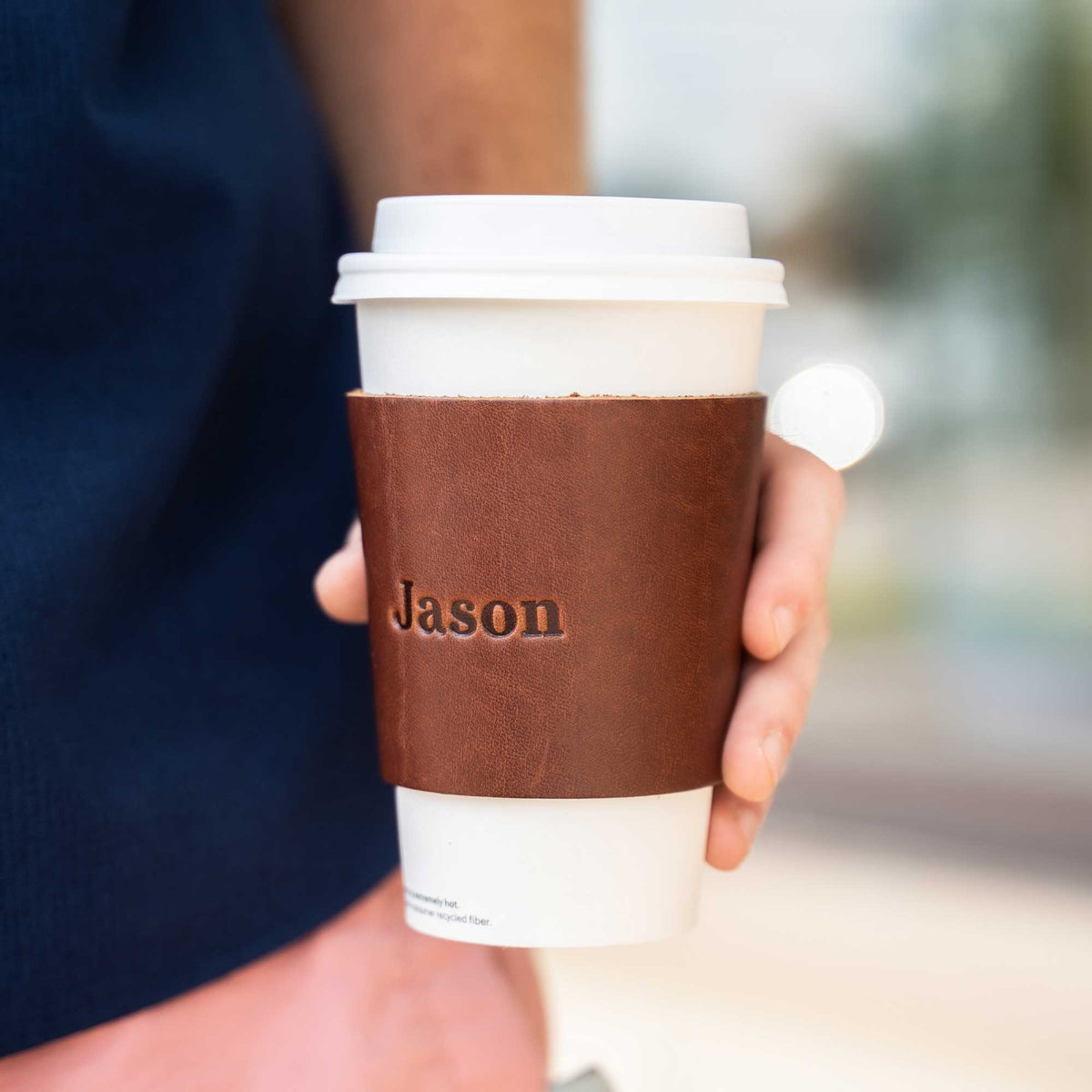 Lumberjack Coffee Cup Sleeve