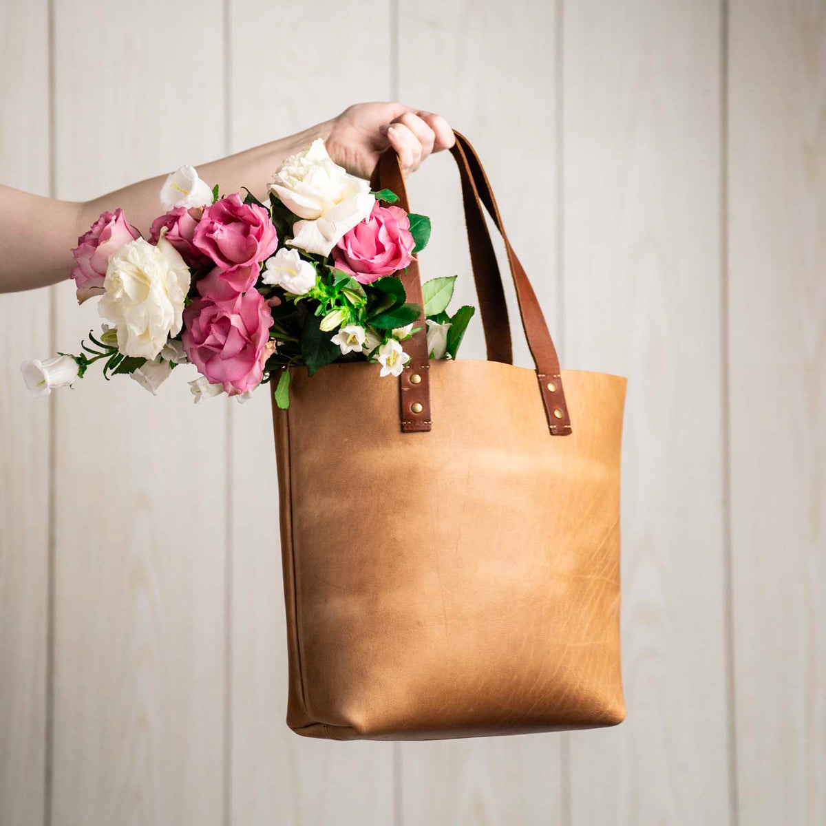 The Ashley Tote Fine Leather Handbag Purse Bag