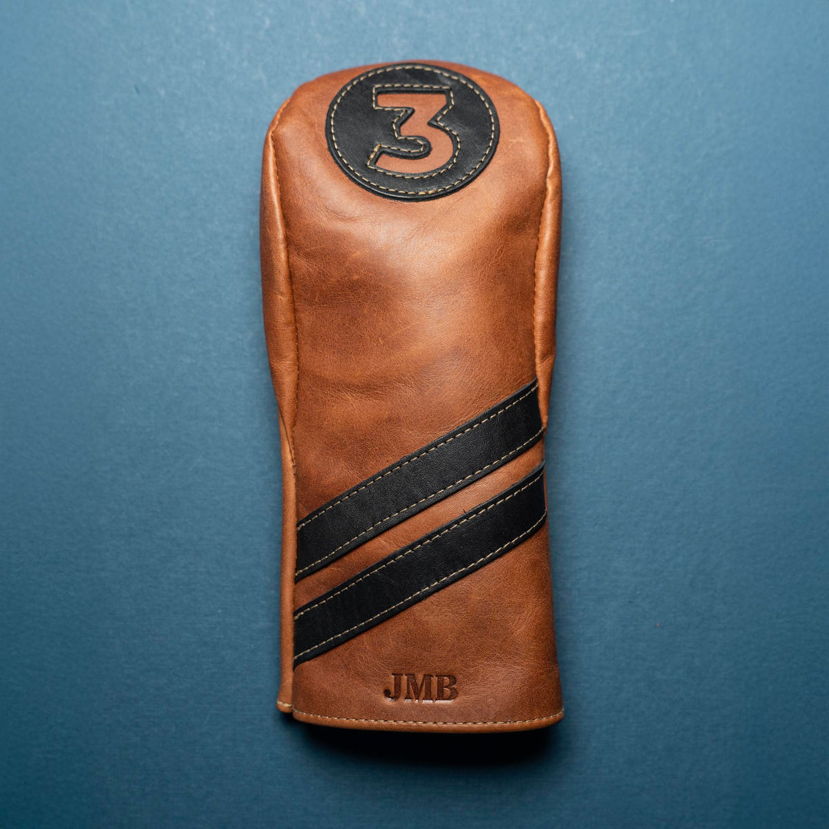 Personalized Fine Leather Golf Club Head Covers