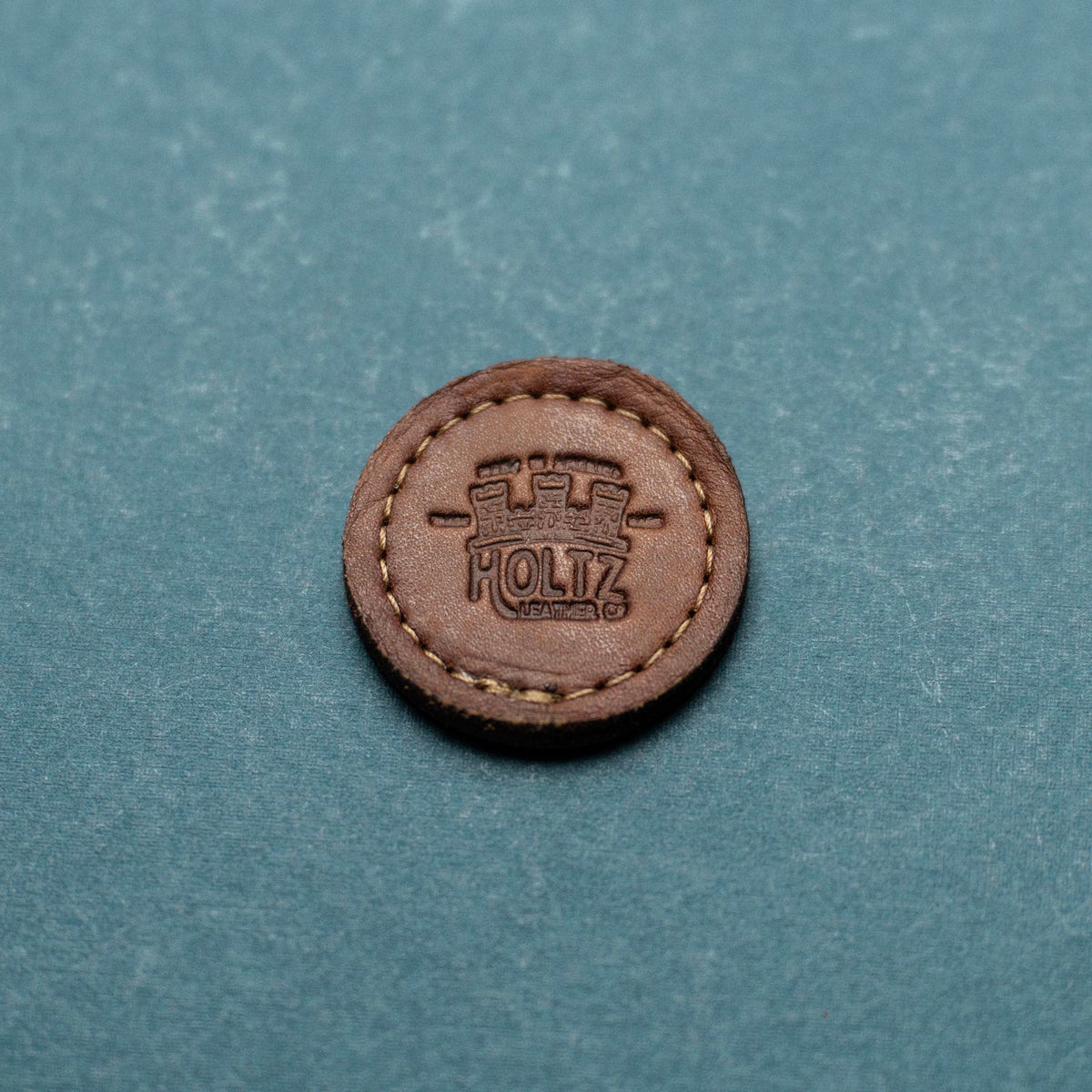 Personalized Fine Leather Golf Ball Markers - Set of 3