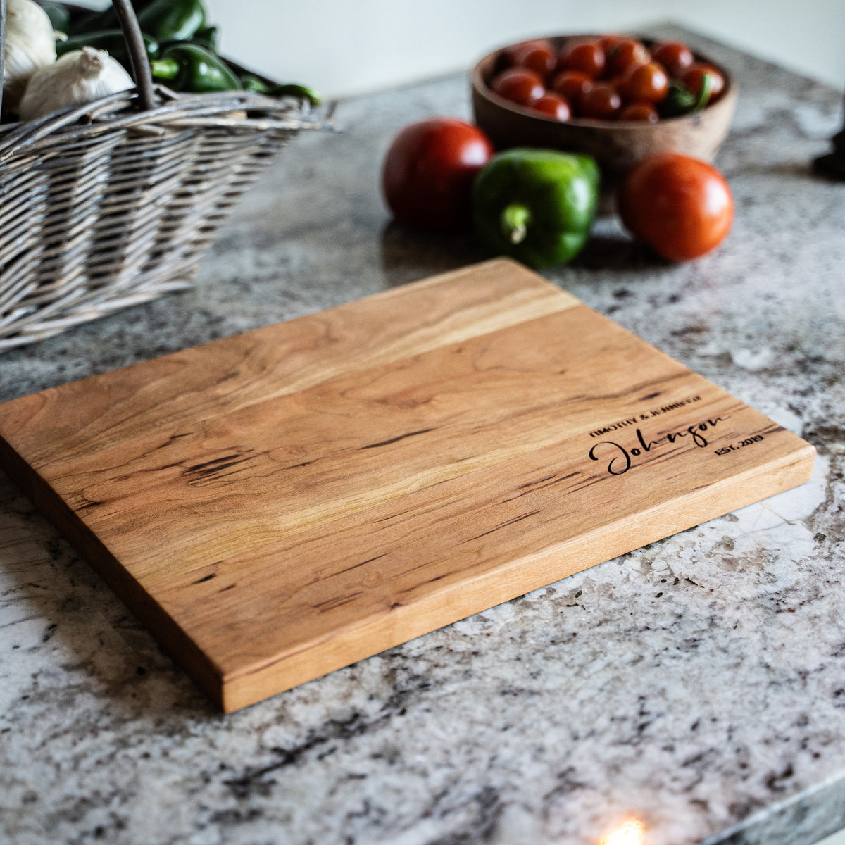 American Cherry Wood Cutting Board