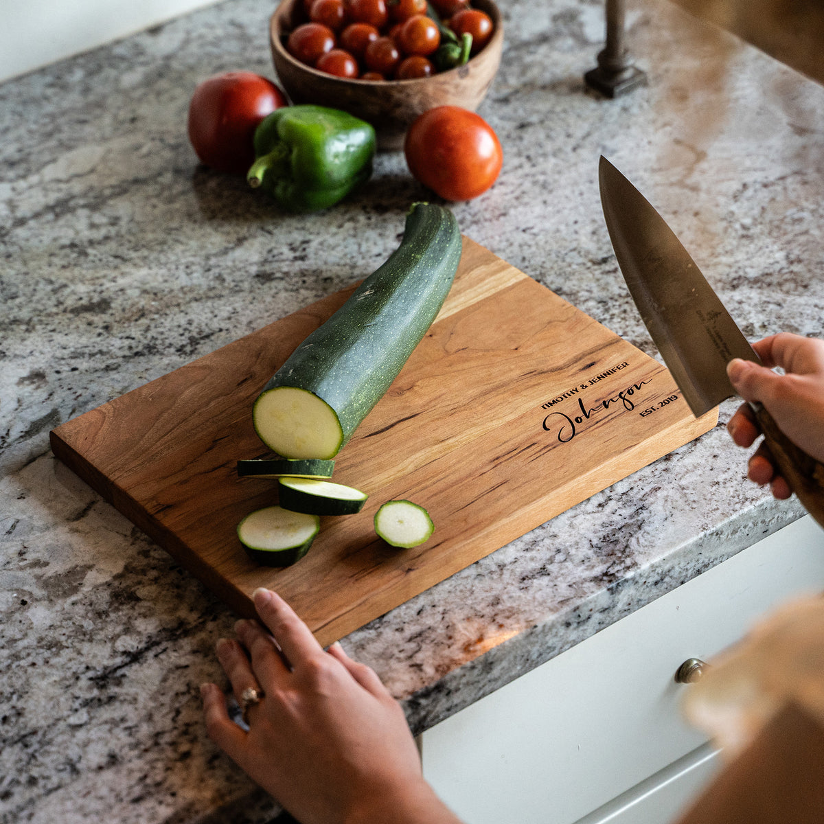 American Cherry Wood Cutting Board