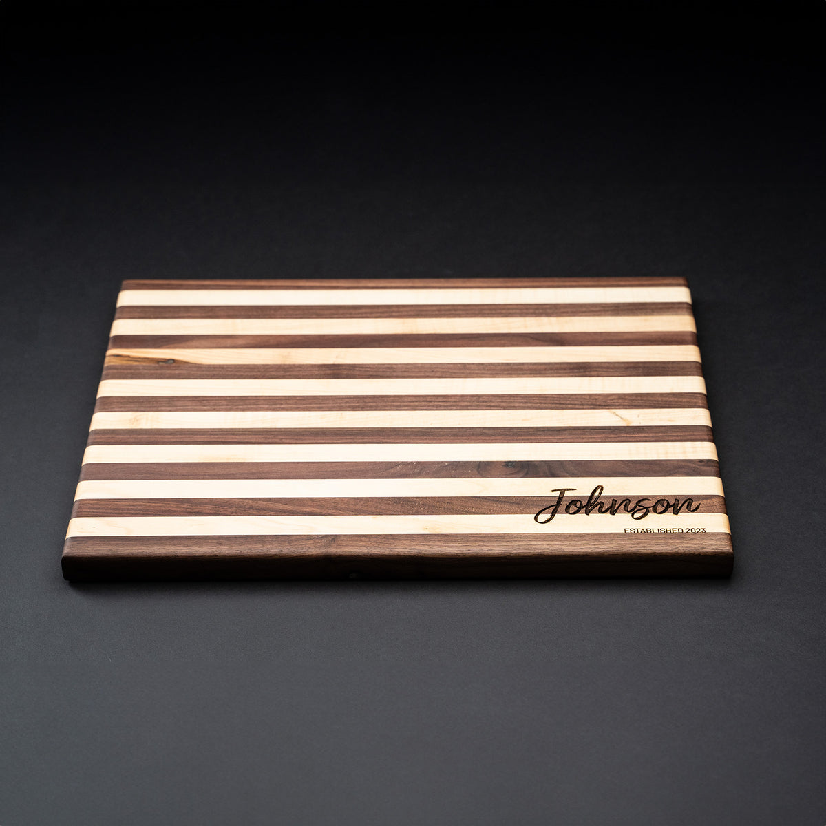 American Walnut & Maple Wood Cutting Board