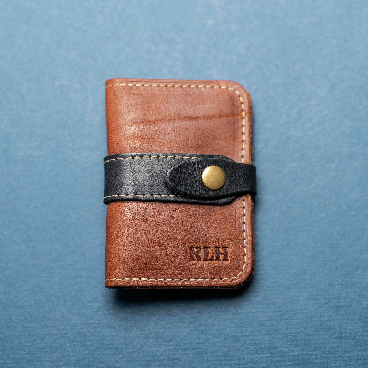 The Doolittle Fine Leather Snap Closure Wallet BiFold