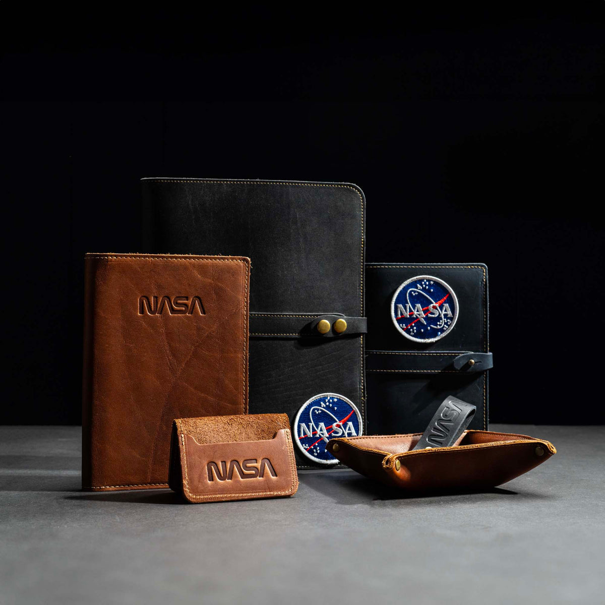 The Nasa Gates Full Grain Leather Wallet