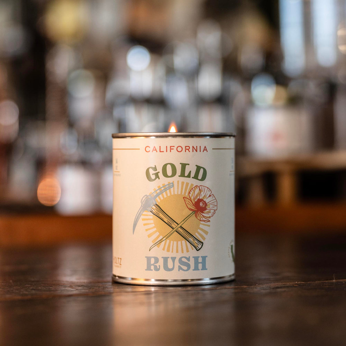California – Gold Rush State Candle