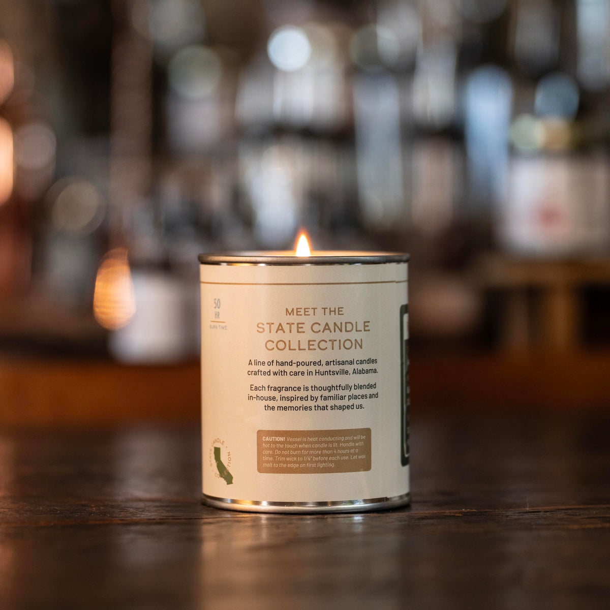 California – Gold Rush State Candle