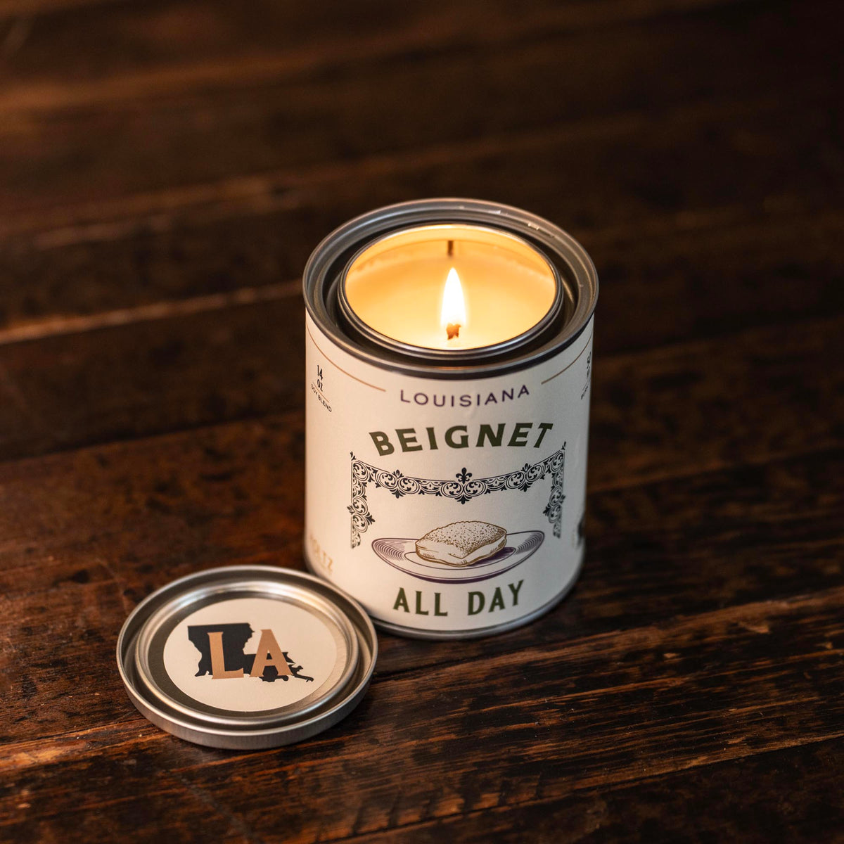 Louisiana – Beignet All Day State Candle