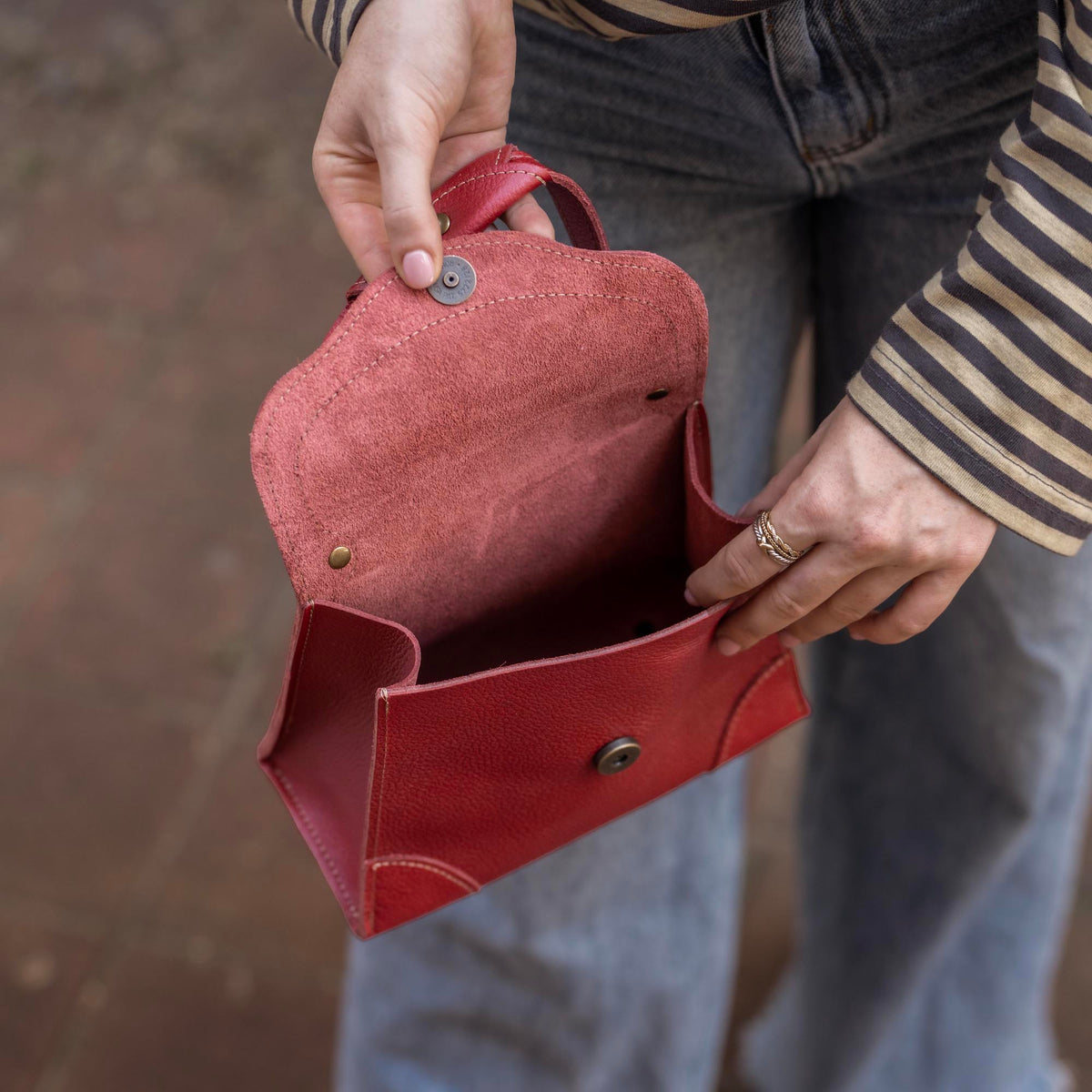 The Aly Fine Leather Women's Petite Purse