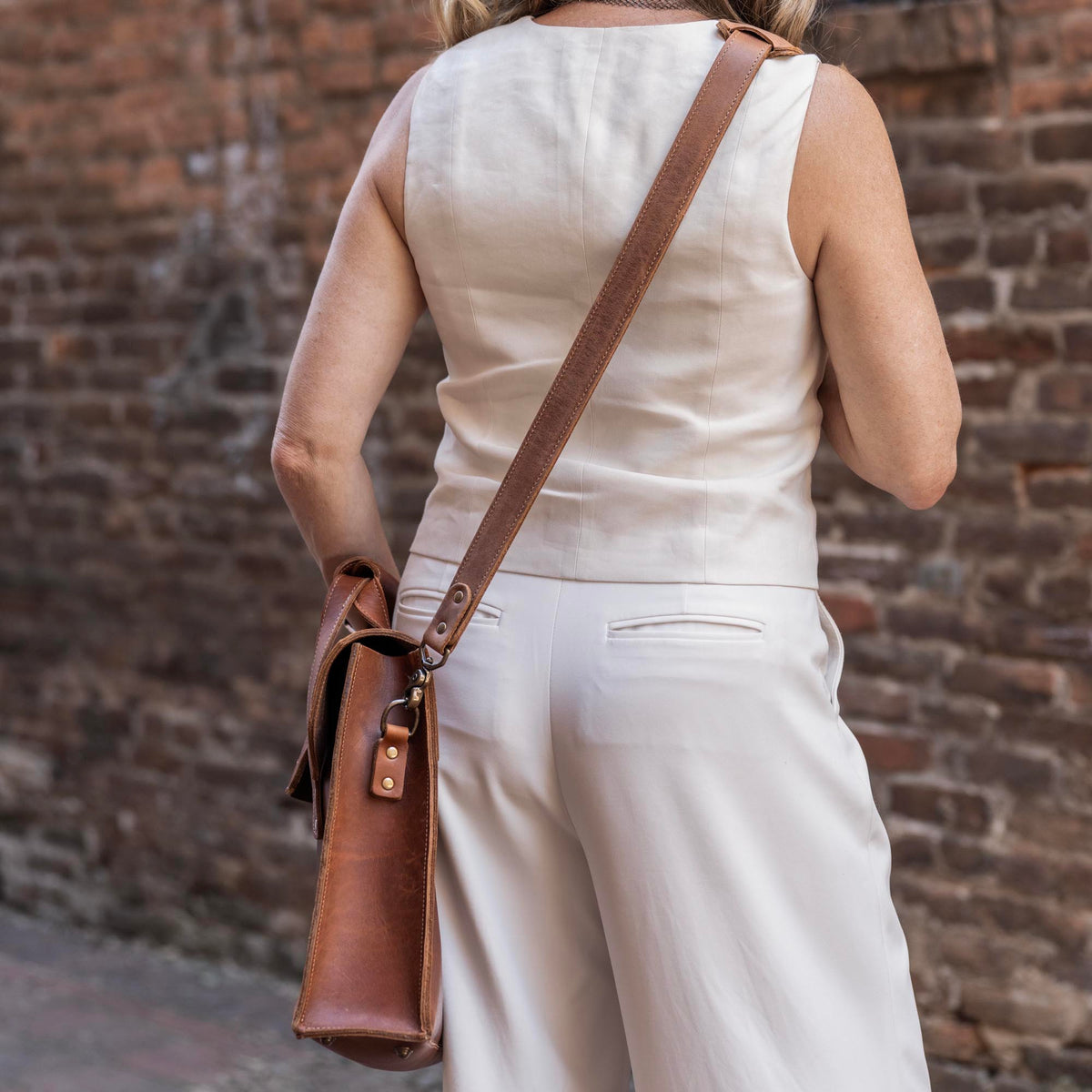 The No. 101 Professional Uptown Bag Fine Leather Briefcase