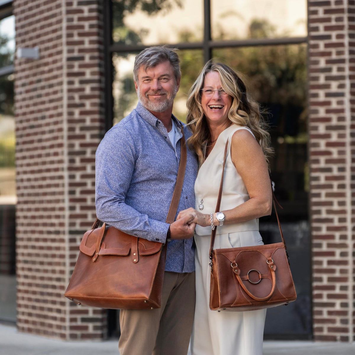 The No. 101 Professional Uptown Bag Fine Leather Briefcase