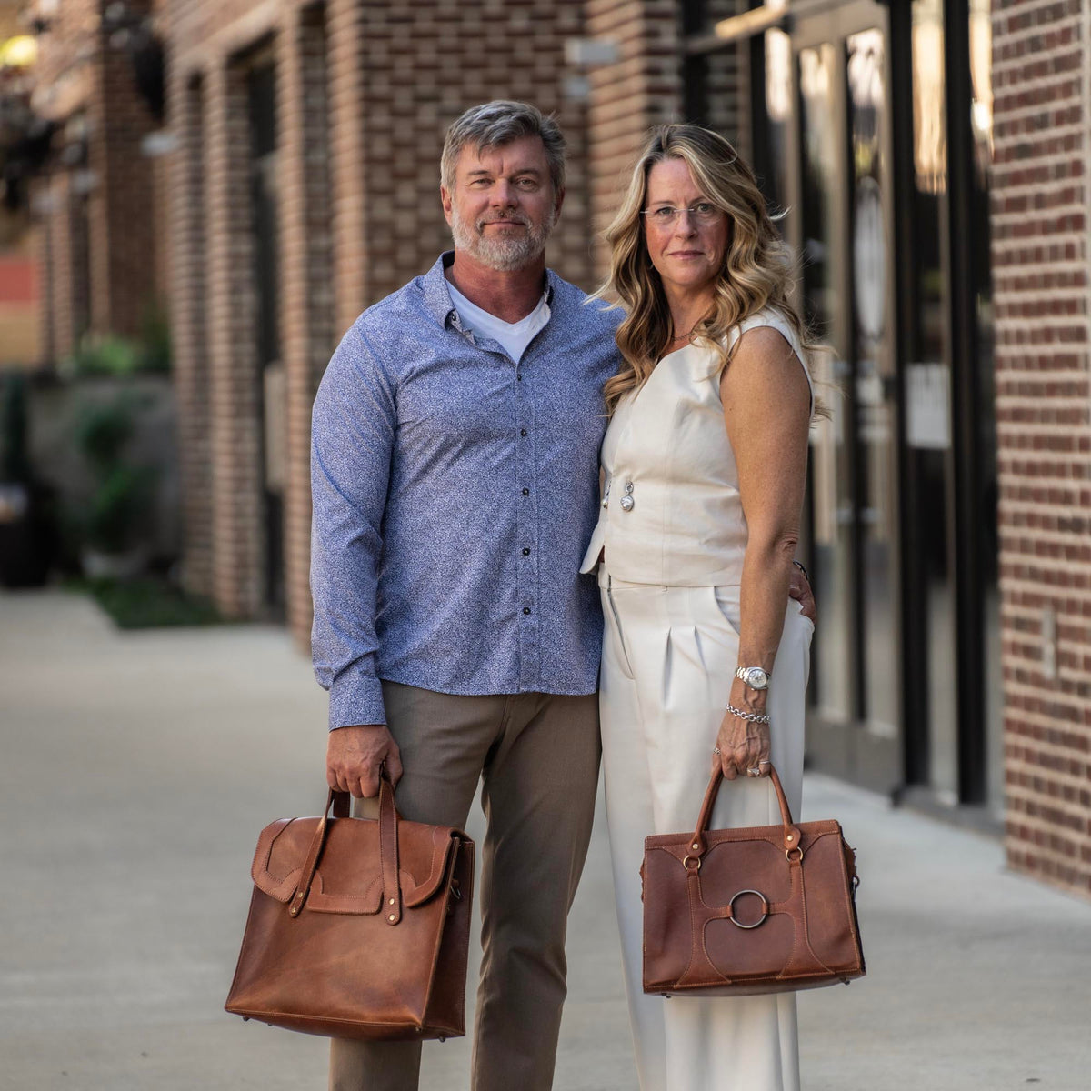 The No. 101 Professional Uptown Bag Fine Leather Briefcase