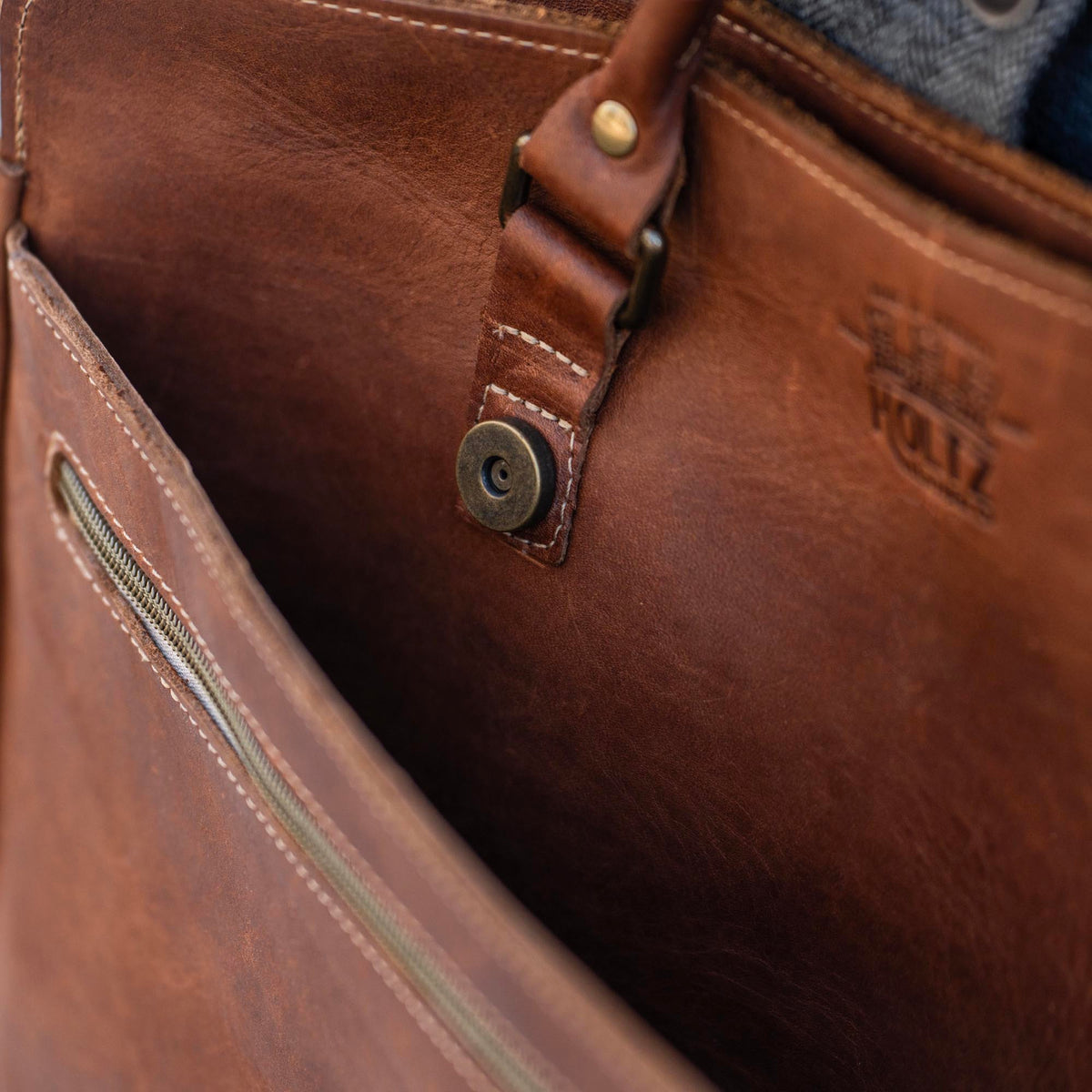 No. 102 Entrepreneur Women's Fine Leather Briefcase & Professional Laptop Bag