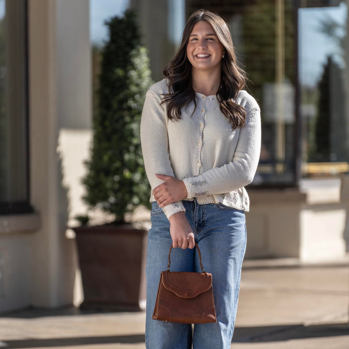 The Aly Fine Leather Women's Petite Purse