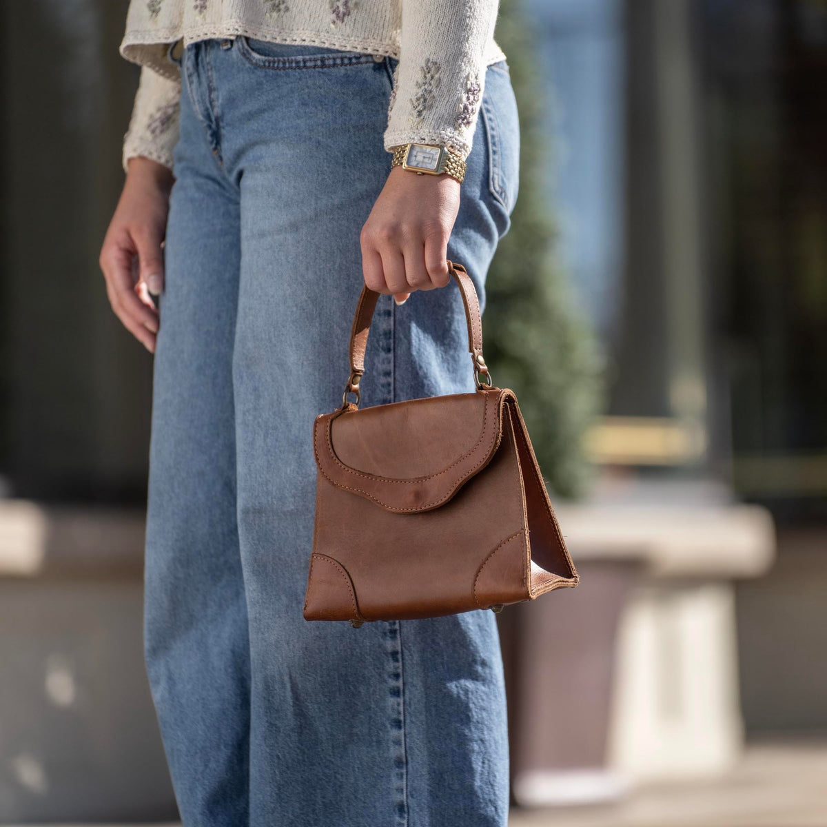 The Aly Fine Leather Women's Petite Purse