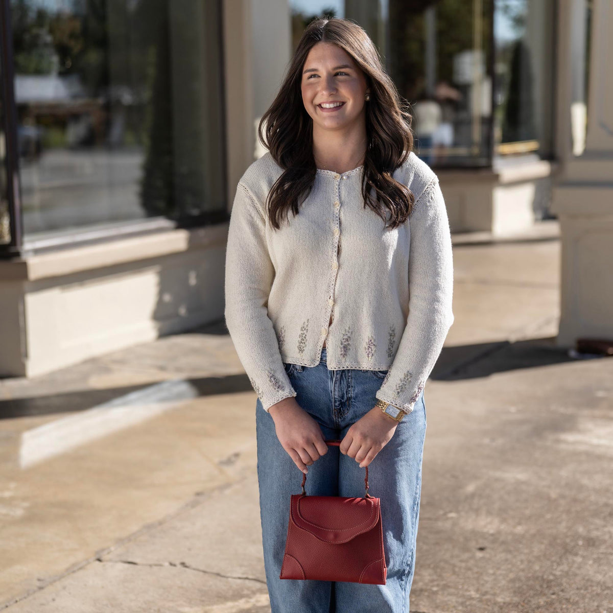 The Aly Fine Leather Women's Petite Purse