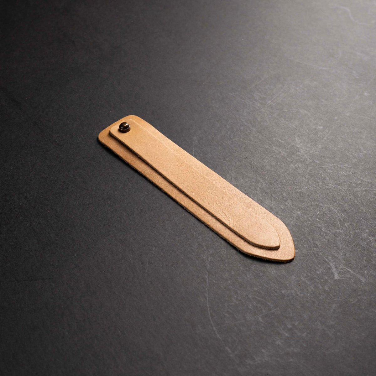 Your Logo + Our Leather - Personalized Fine Leather Double Bookmarks - Custom Logo and Corporate Gifting