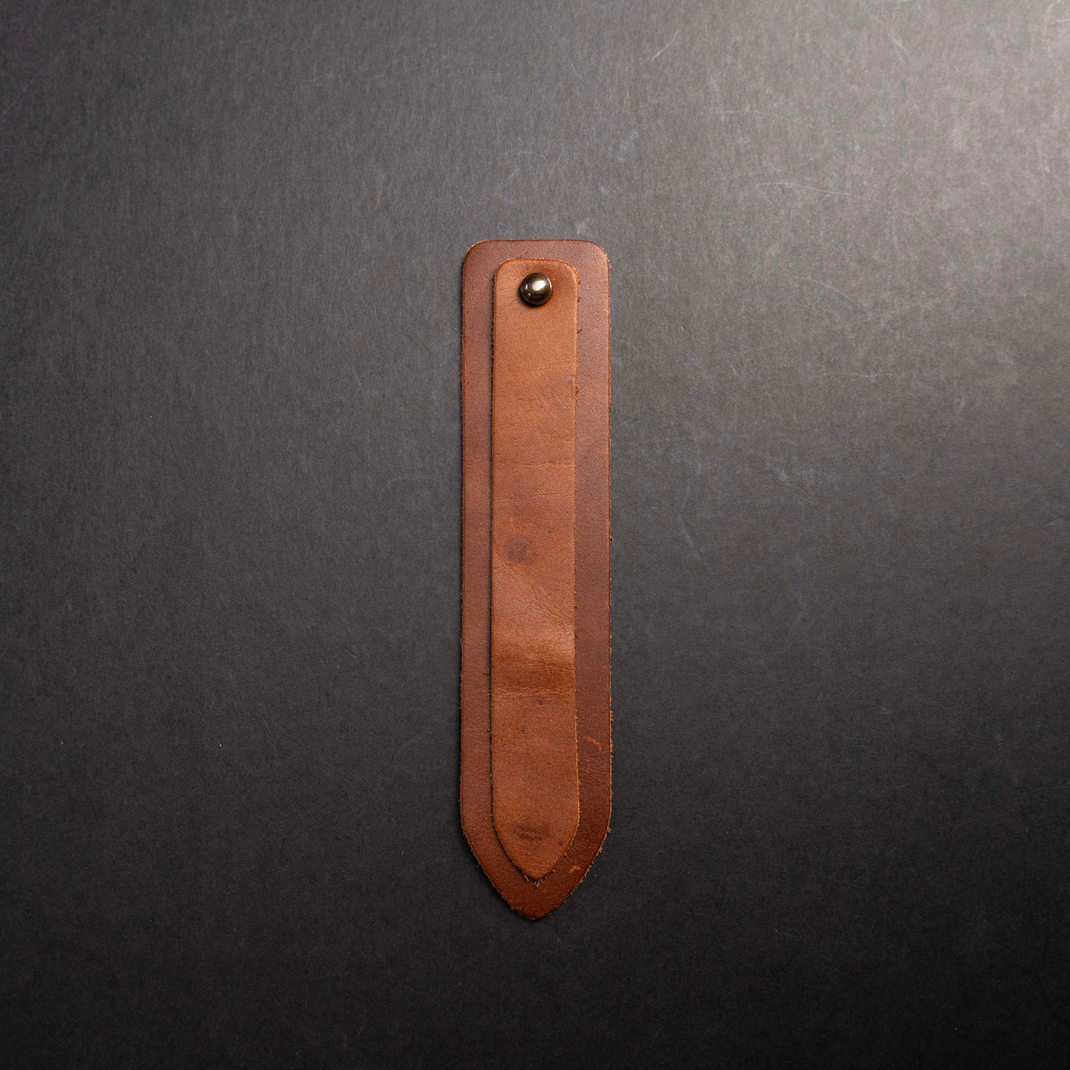 Your Logo + Our Leather - Personalized Fine Leather Double Bookmarks - Custom Logo and Corporate Gifting