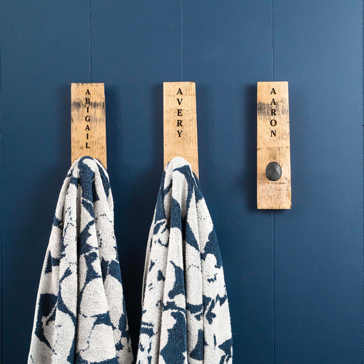 Tennessee Whiskey Barrel Stave Towel Hanger Wall Hook