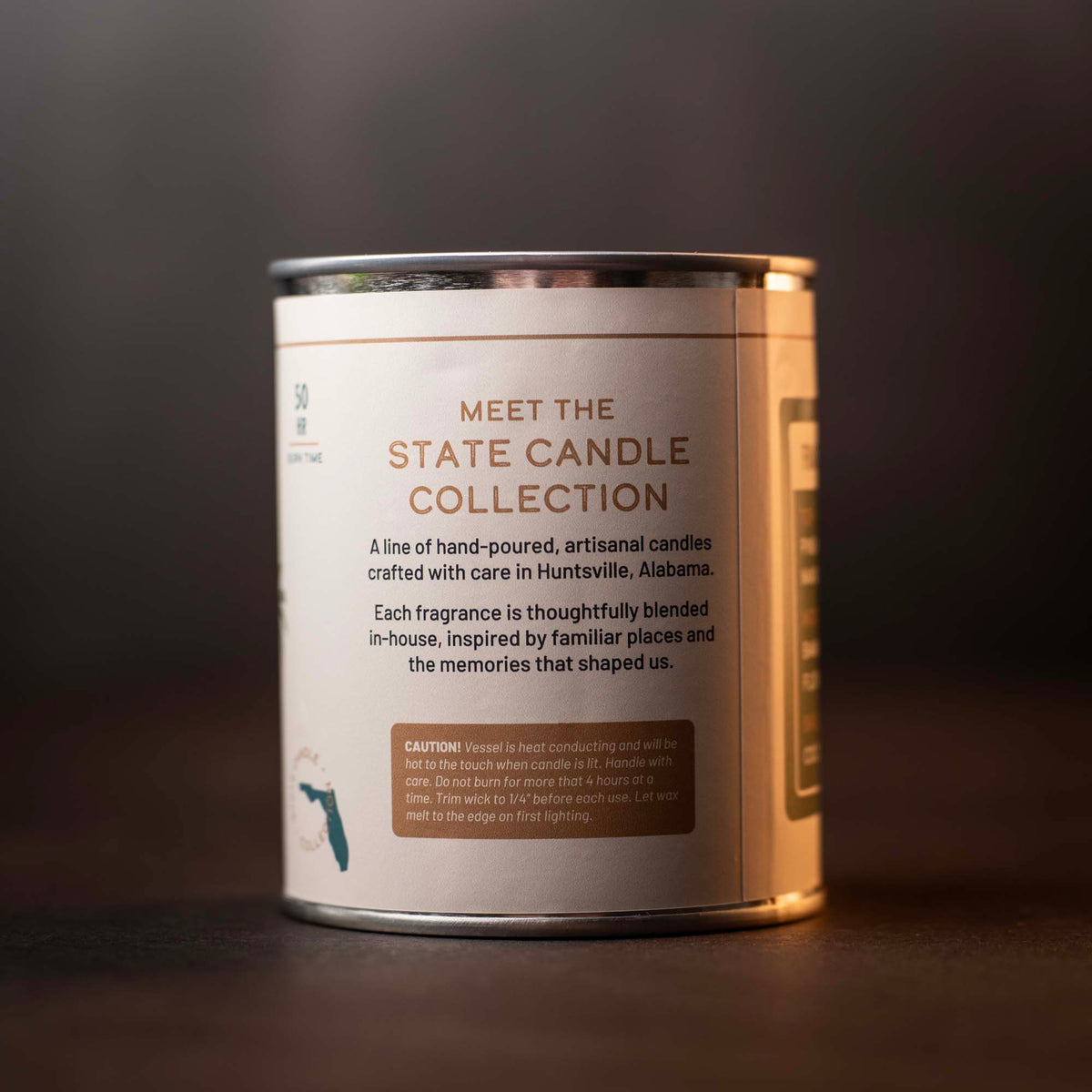 Florida - Tropic Like It's Hot State Candle