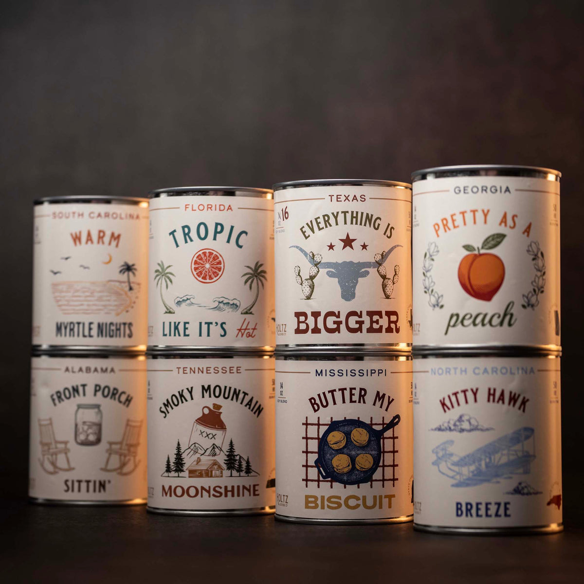 Alabama - Front Porch Sittin' State Candle