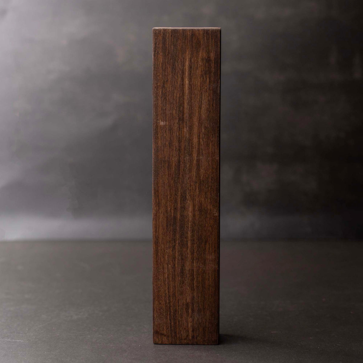 Slim 12 Inch Wood Wall Planter Sconce Vase with Pocket & Eucalyptus