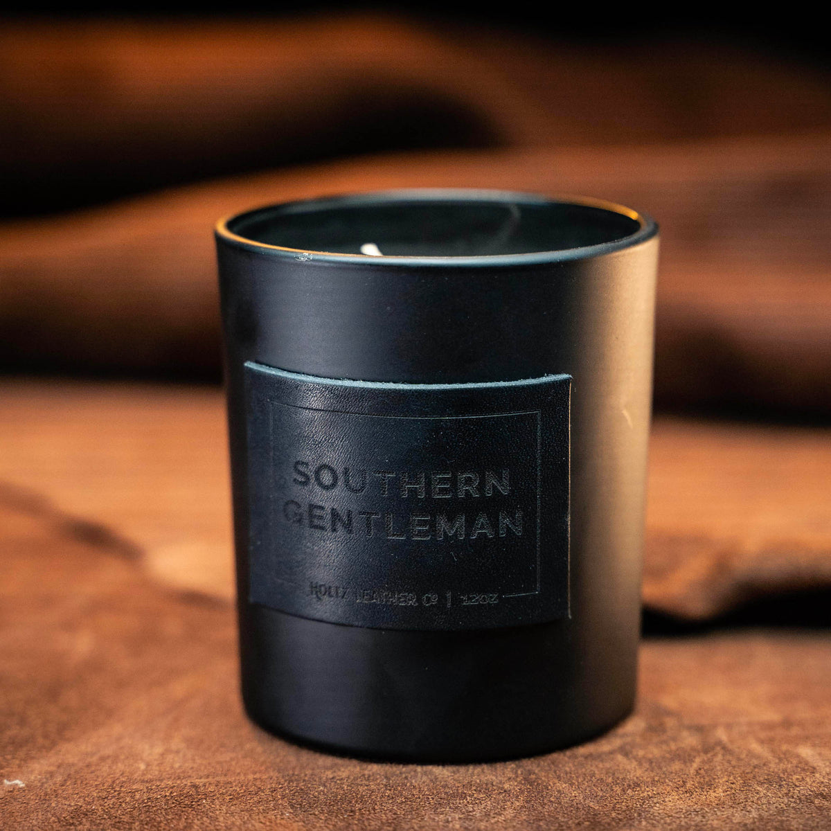 Southern Gentleman - Smolder Luxe Masculine Scented Leather Patch Candle
