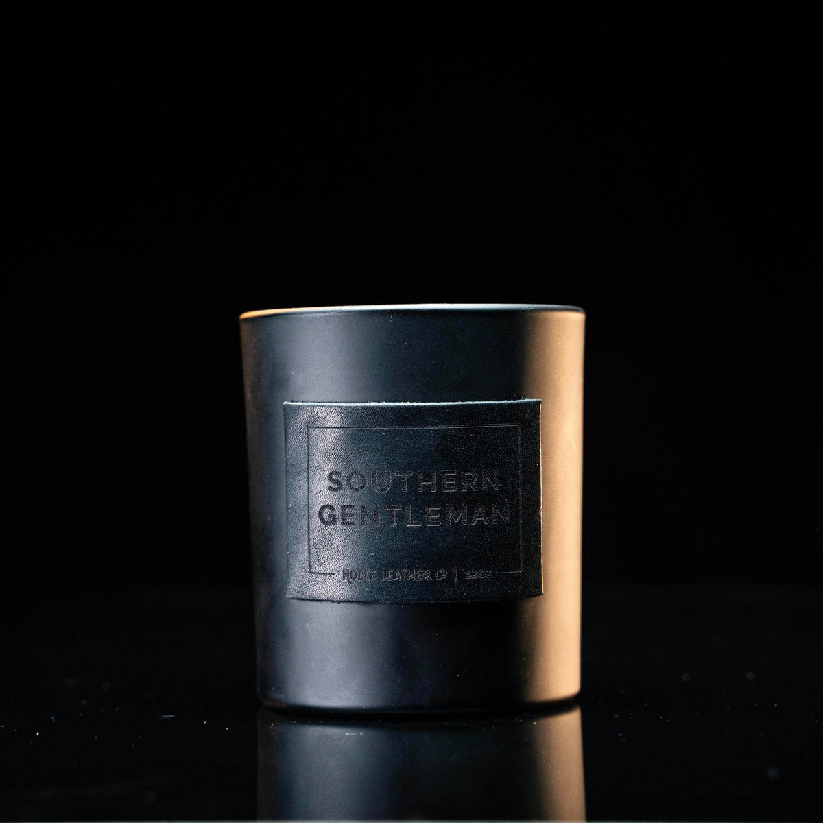 Southern Gentleman - Smolder Luxe Masculine Scented Leather Patch Candle