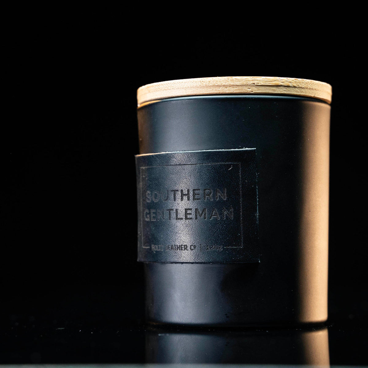 Southern Gentleman - Smolder Luxe Masculine Scented Leather Patch Candle