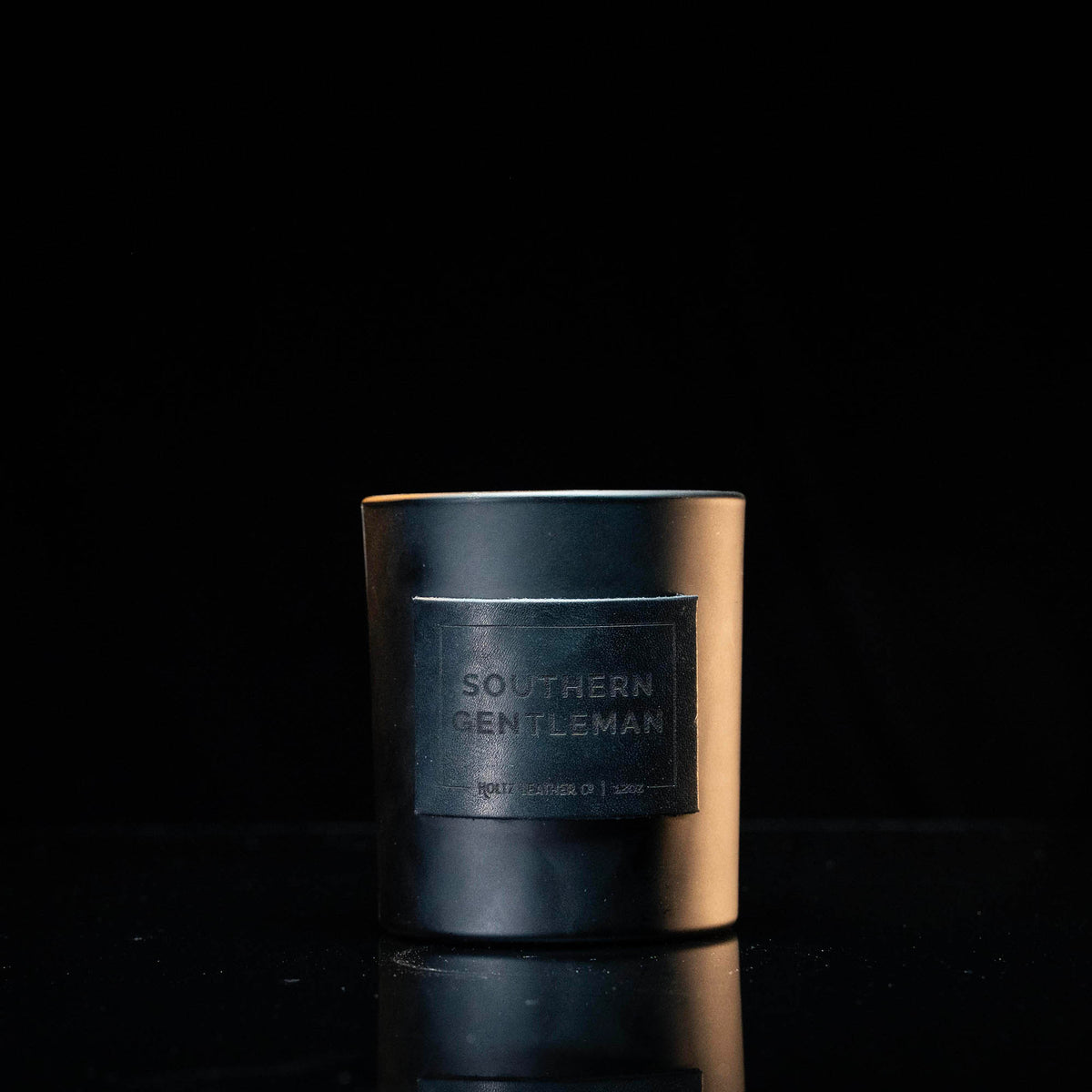 Southern Gentleman - Smolder Luxe Masculine Scented Leather Patch Candle