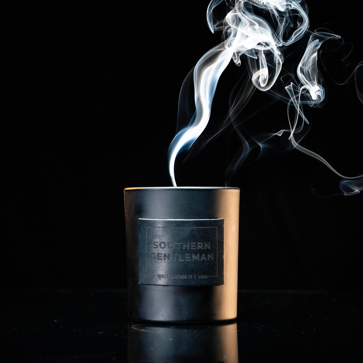 Southern Gentleman - Smolder Luxe Masculine Scented Leather Patch Candle