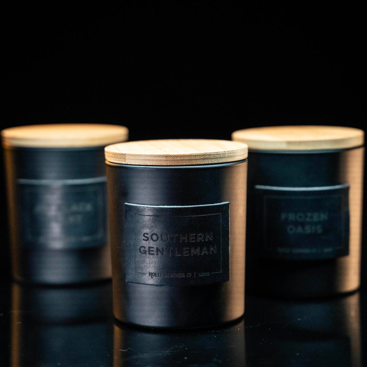 Southern Gentleman - Smolder Luxe Masculine Scented Leather Patch Candle