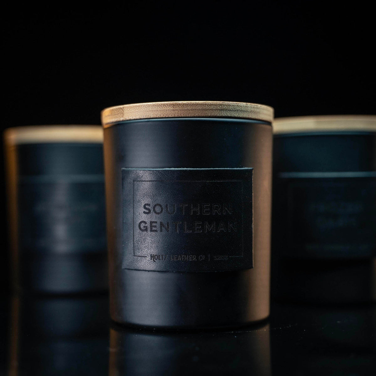 Southern Gentleman - Smolder Luxe Masculine Scented Leather Patch Candle