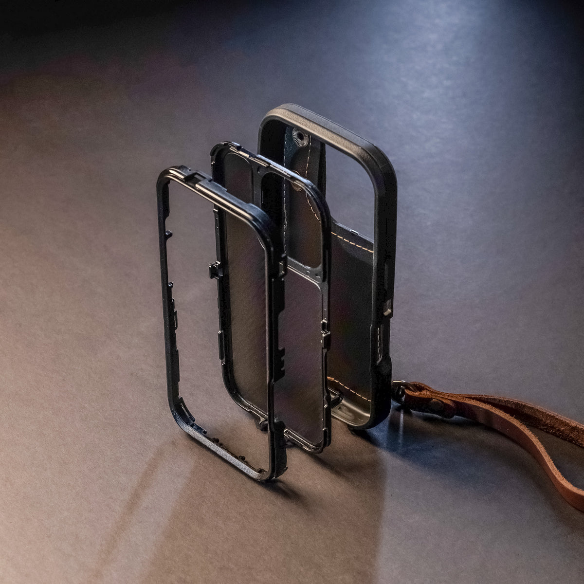 The SWITCH 4-IN-1 Leather Phone Case - WALLET, KICKSTAND & LOOP for iPhone®