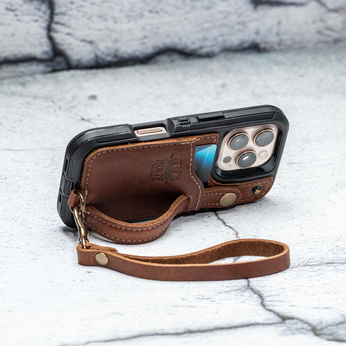 The SWITCH 4-IN-1 Leather Phone Case - WALLET, KICKSTAND & LOOP for iPhone®