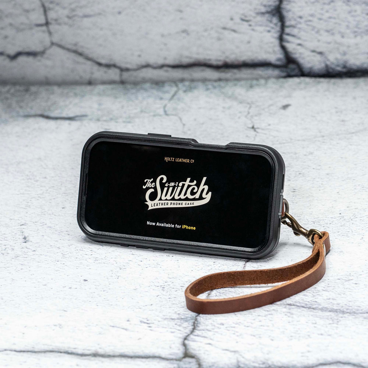 The SWITCH 4-IN-1 Leather Phone Case - WALLET, KICKSTAND & LOOP for iPhone®