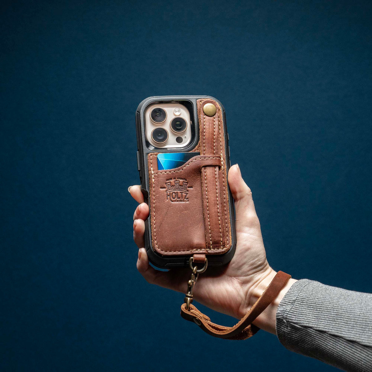 The SWITCH 4-IN-1 Leather Phone Case - WALLET, KICKSTAND & LOOP for iPhone®