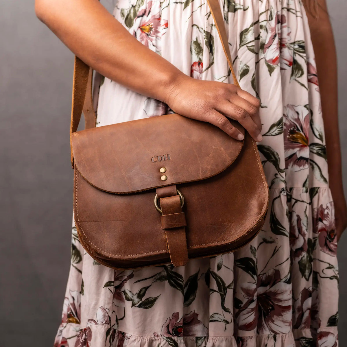 The Derby Crossbody Fine Leather Purse