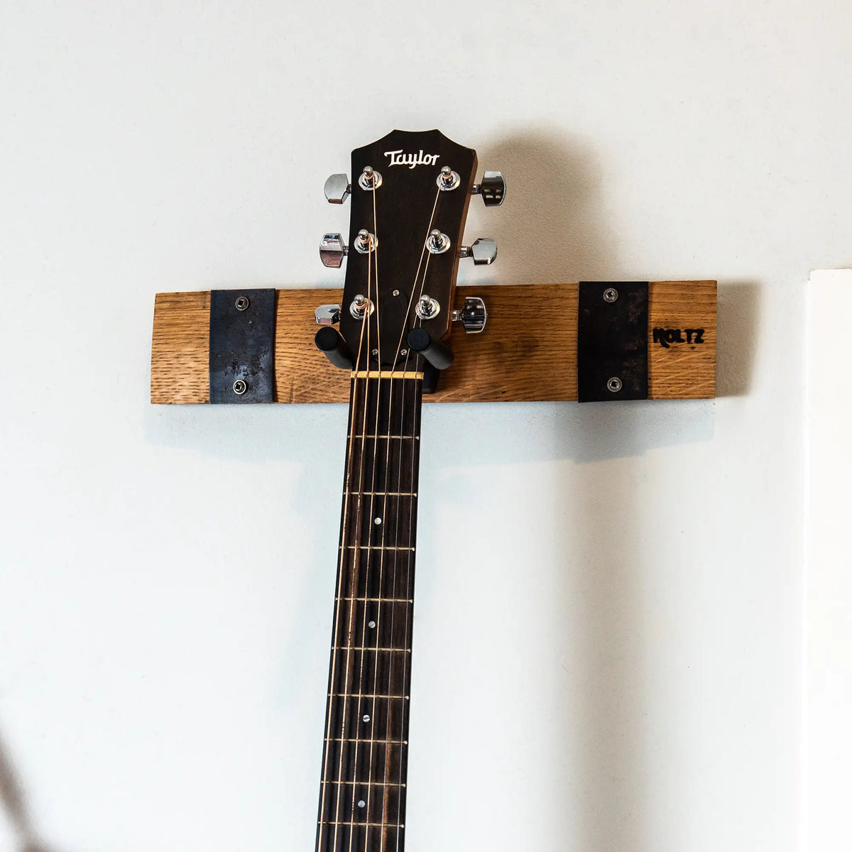 The Nashville Tennessee Whiskey Barrel Guitar Holder Hanger