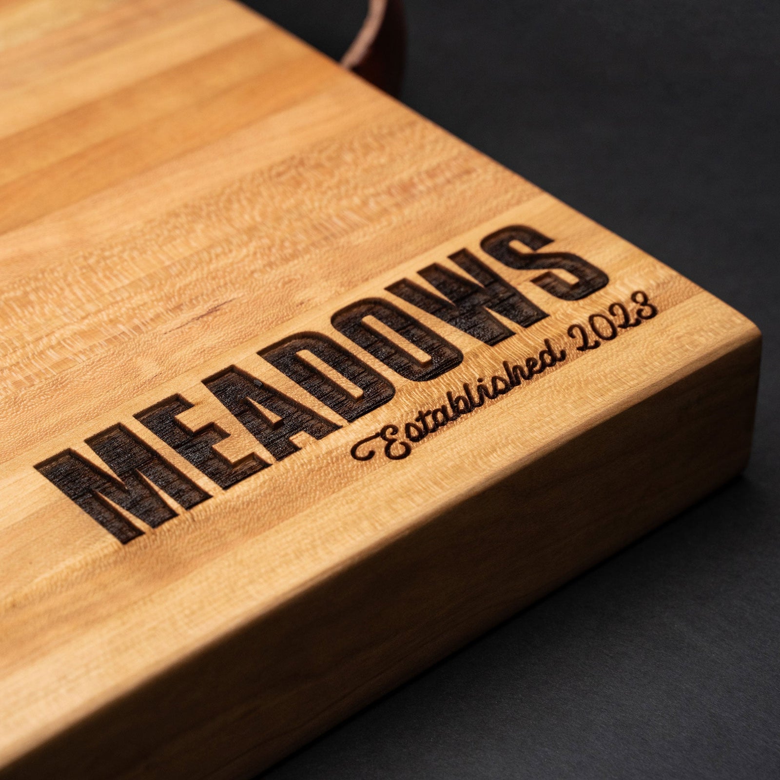 American Cherry Wood Butcher Block Cutting Board - Shoporiaz