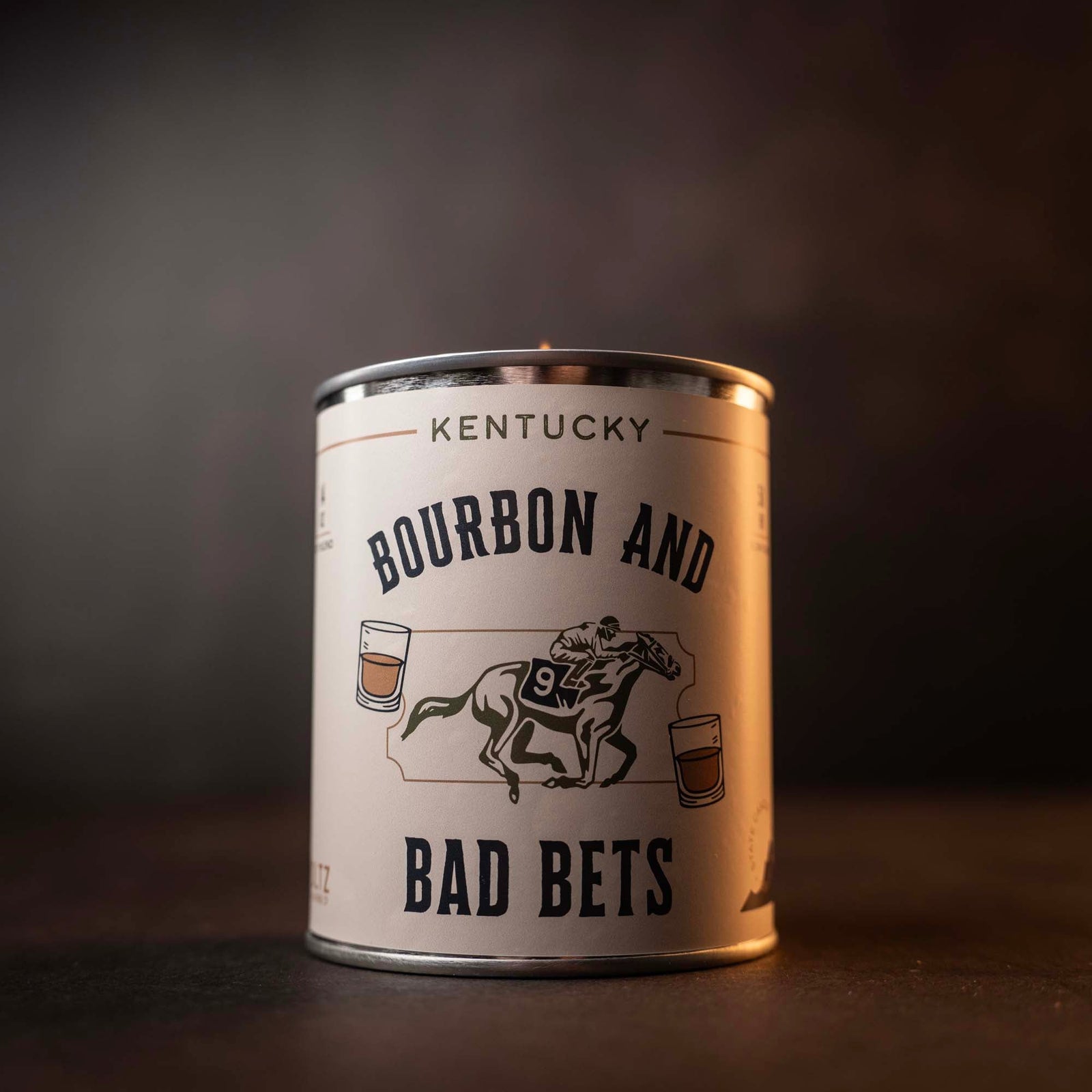Kentucky - Bourbon and Bad Bets State Candle - Shoporiaz