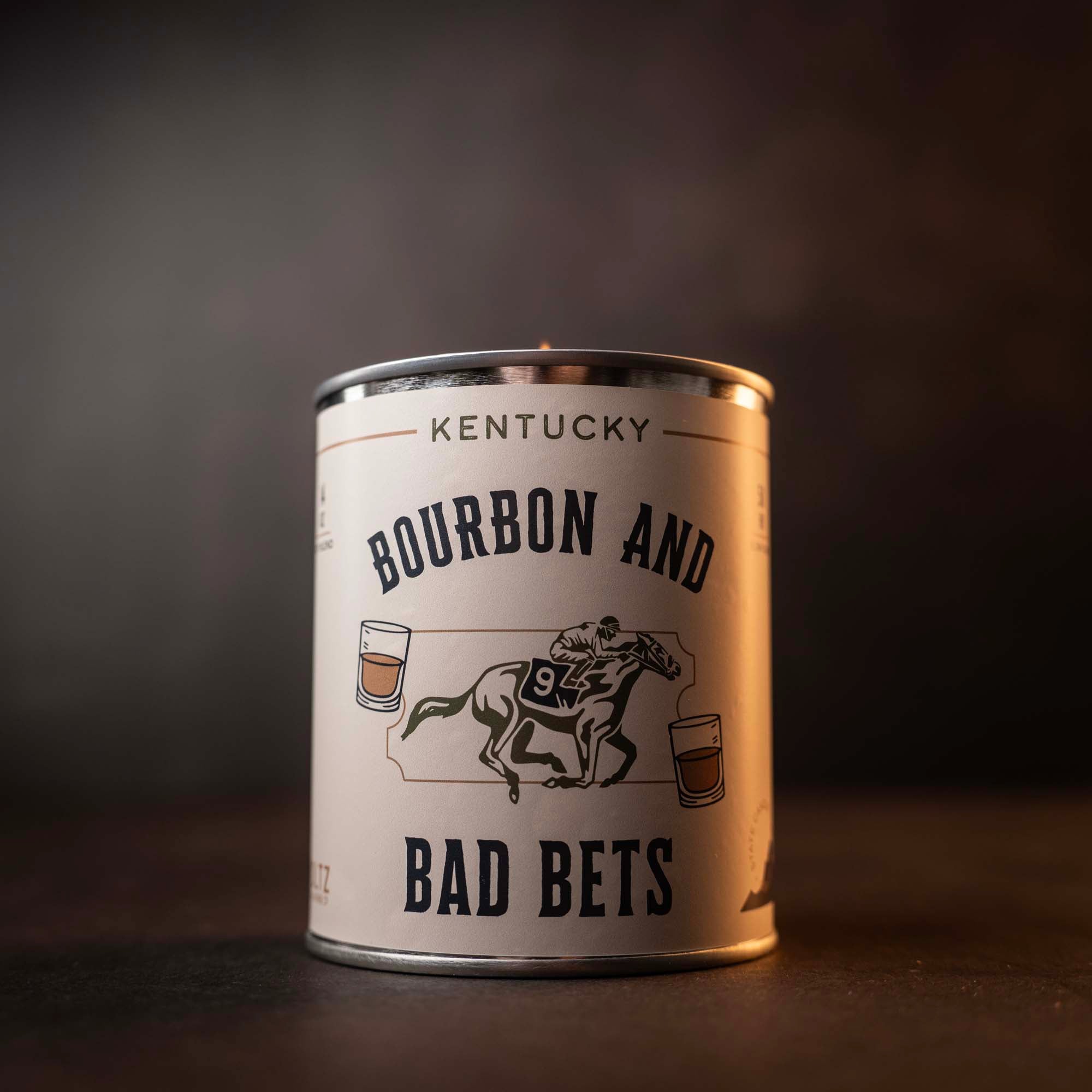 Kentucky - Bourbon and Bad Bets State Candle - Shoporiaz