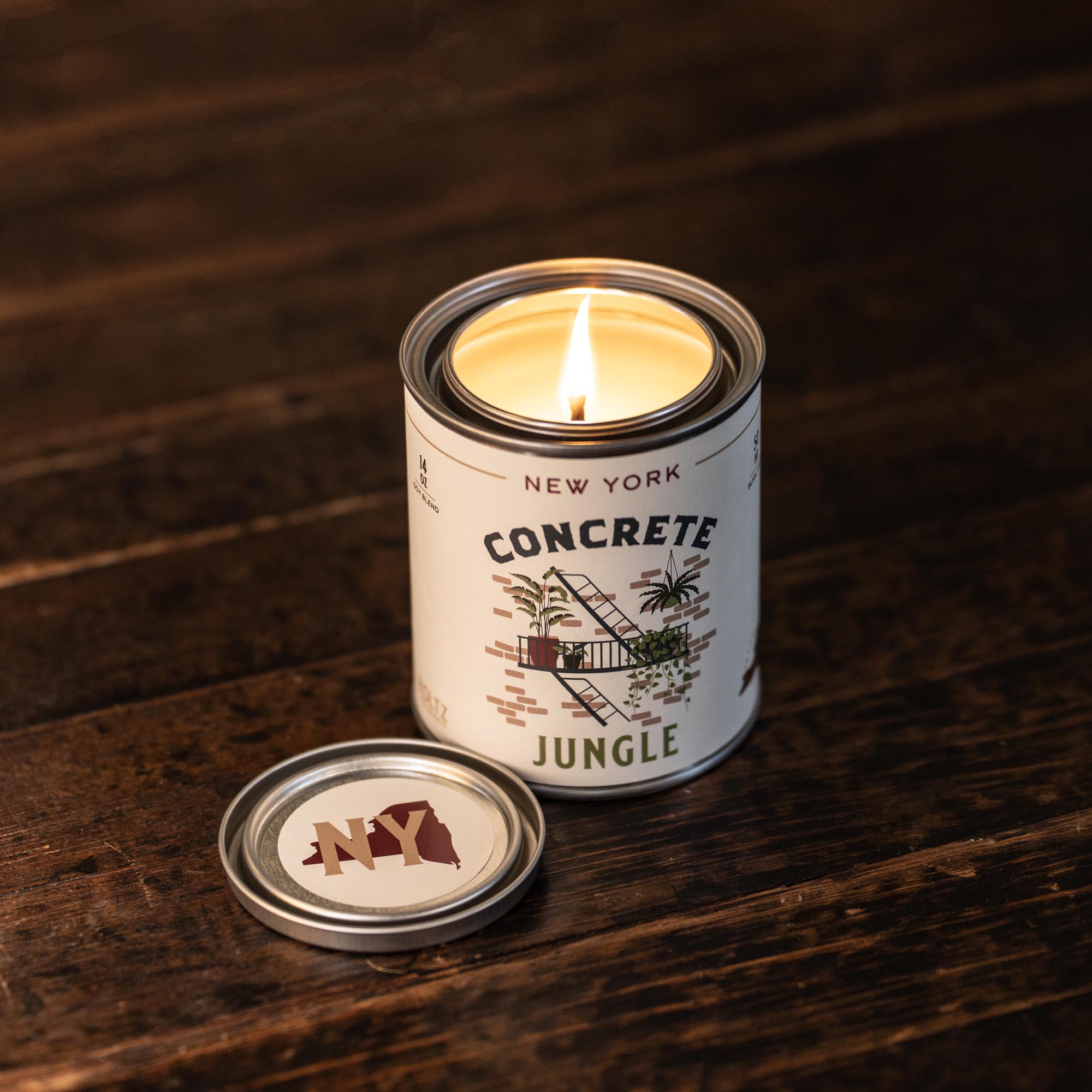 New York – Concrete Jungle State Candle - Shoporiaz