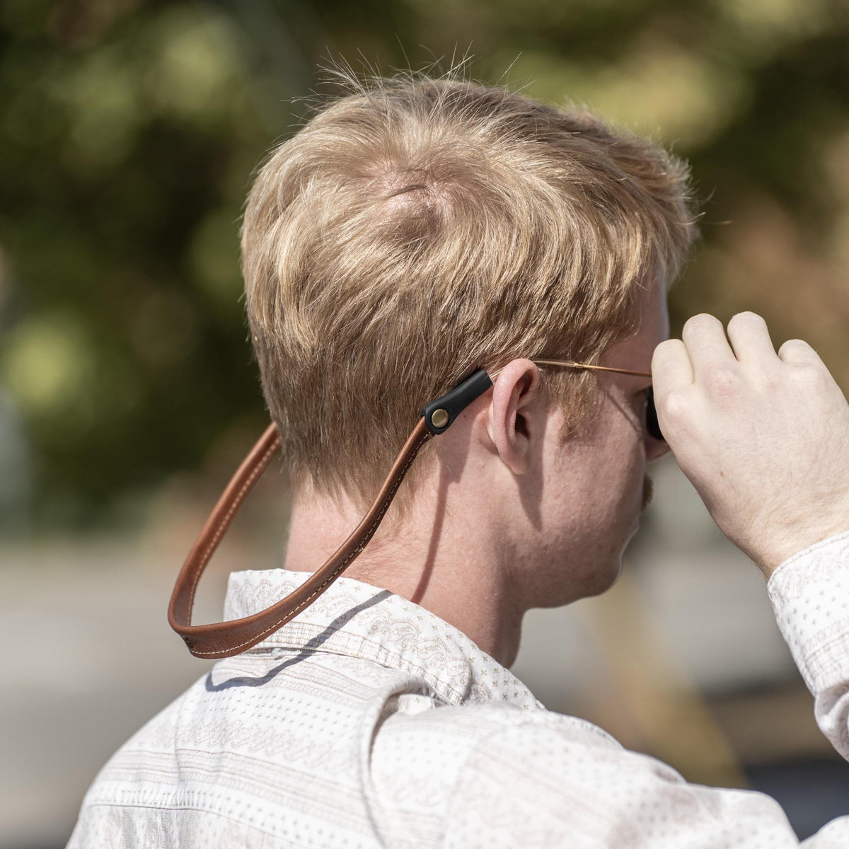 Personalized Fine Leather Sunglass Strap - Shoporiaz
