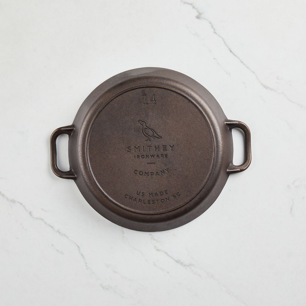 Smithey No. 14 Dual Handle Skillet - Shoporiaz
