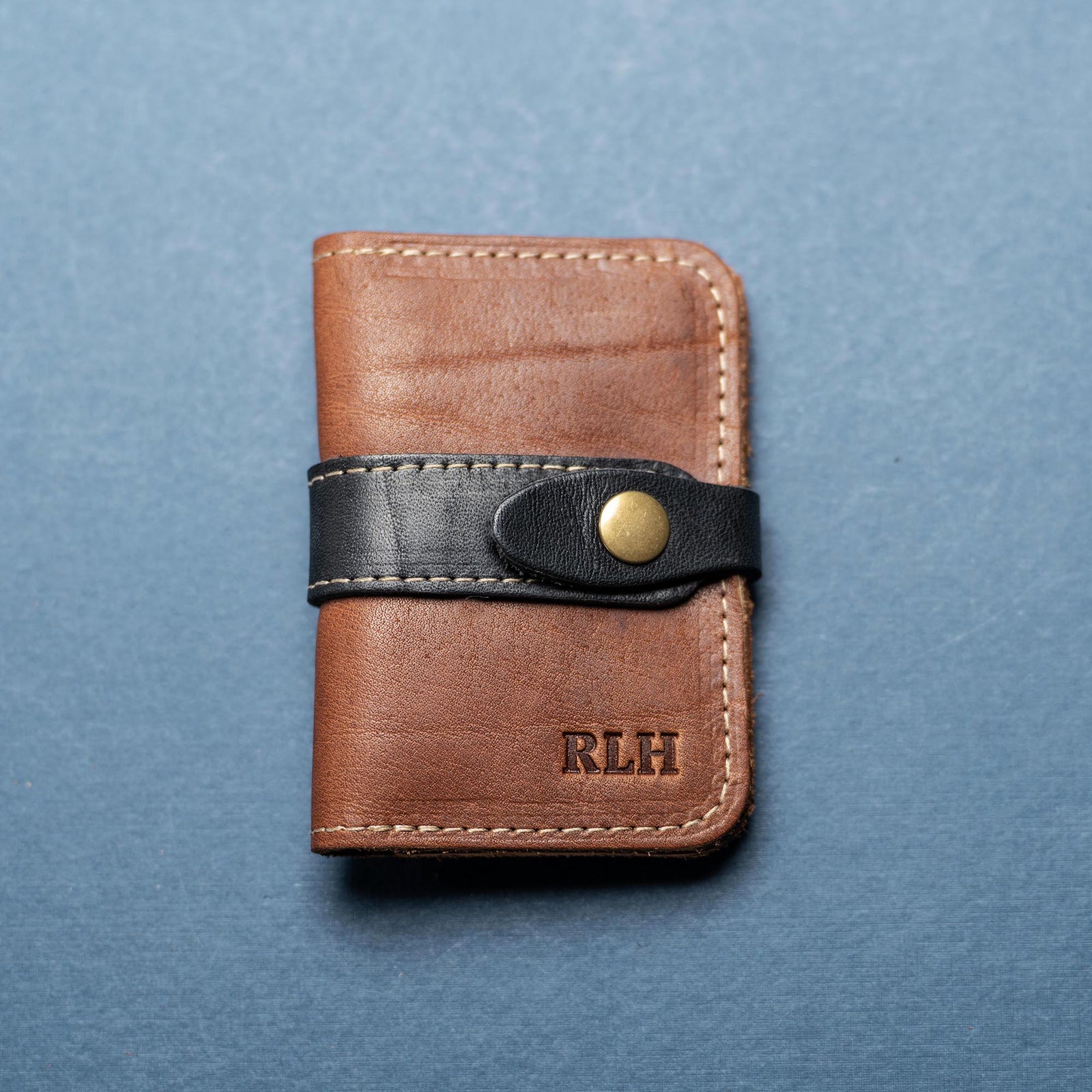 The Doolittle Fine Leather Snap Closure Wallet BiFold - Shoporiaz