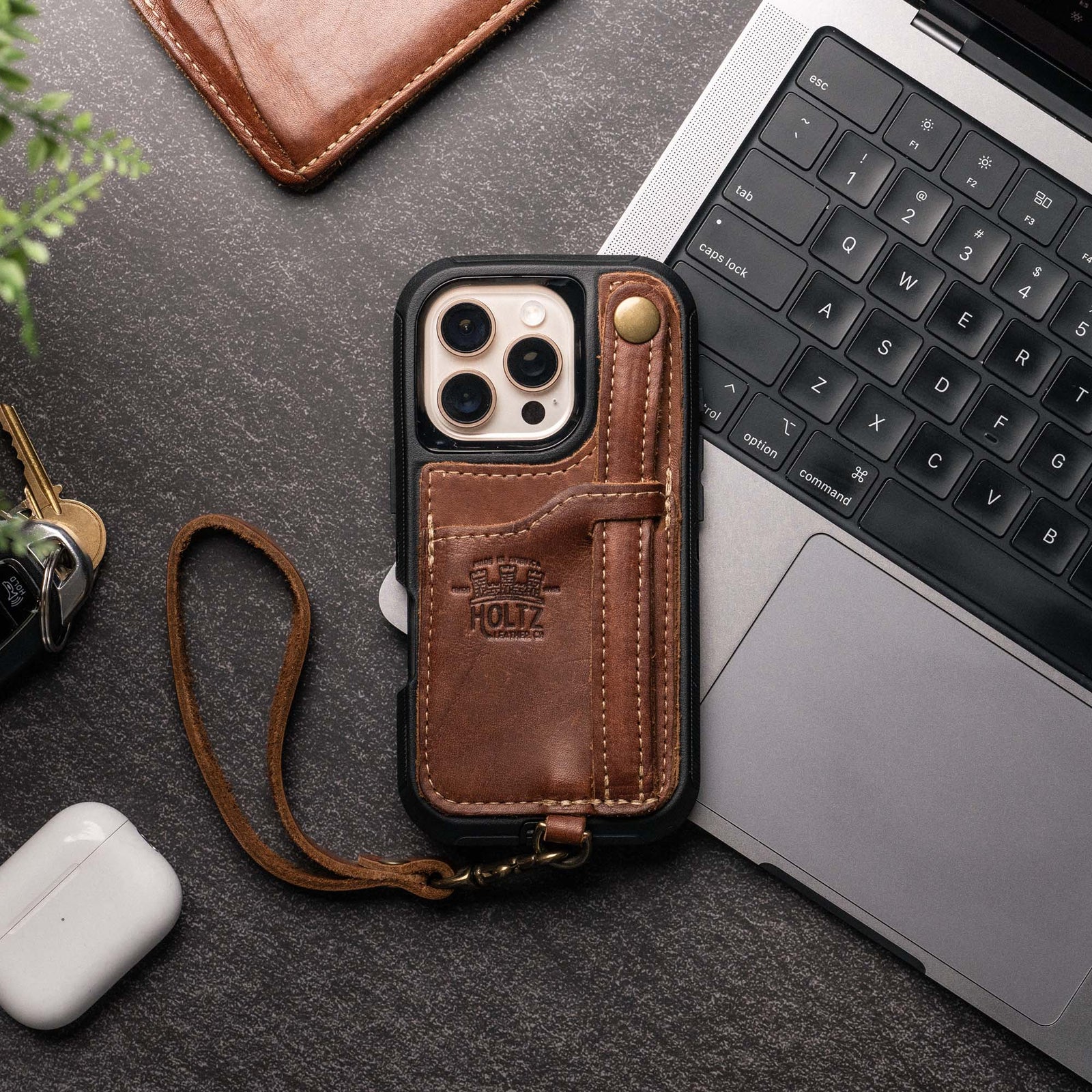 The SWITCH 4 - IN - 1 Leather Phone Case - WALLET, KICKSTAND & LOOP for iPhone® - Shoporiaz