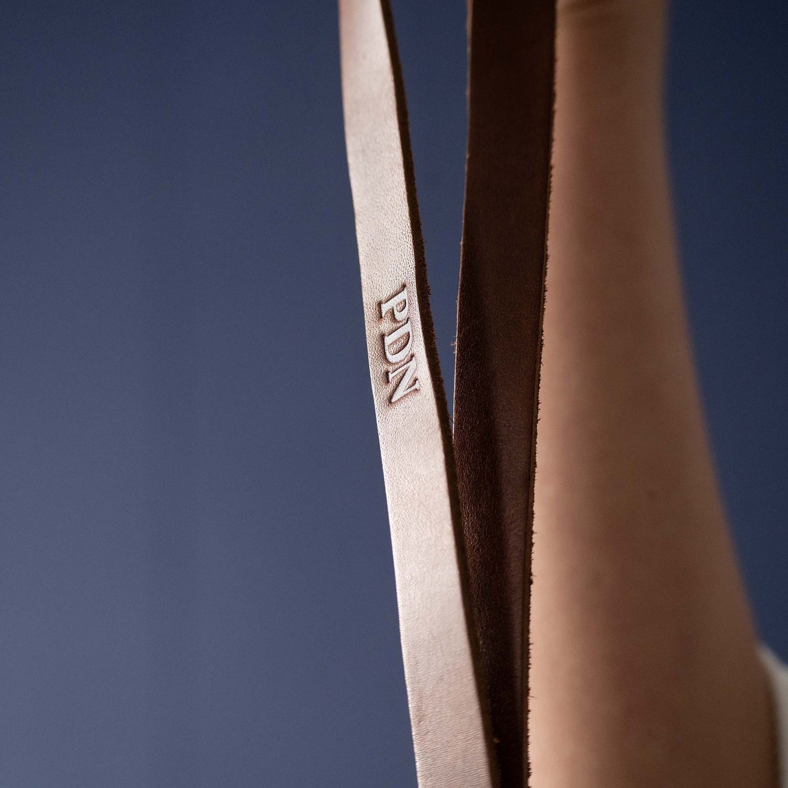 Your Logo + Our Leather - The Producer – Personalized Fine Leather Lanyard with Swivel Clip - Custom Logo and Corporate Gifting - Shoporiaz